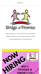 Mobile Screenshot of bridgeofpromise.org